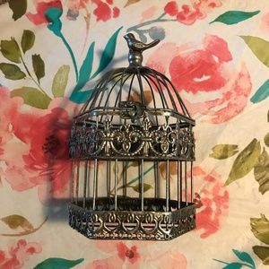 metal bird cage decoration